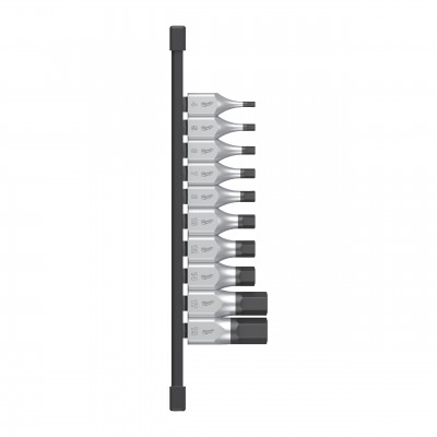 Zestaw nasadek trzpieniowych Hex 1 2" 10szt.