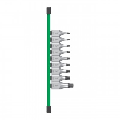 Zestaw nasadek trzpieniowych Torx 1 2" 9szt.