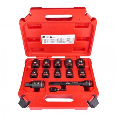 Zestaw nasadek udarowych Shockwave 1 2" 13szt.