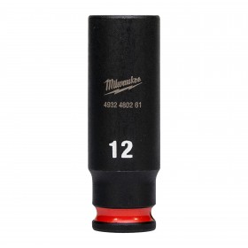 Nasadka udarowa długa SHW 1/4" 12 mm, Hex