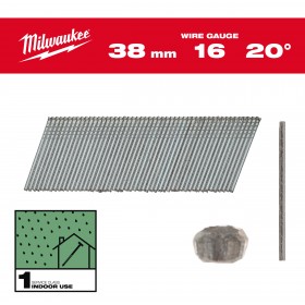 Sztyfty galwanizowane 16G 38mm 20°-2 tys. szt. - M18 CN16GA