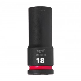 Nasadka udarowa HEX 1/2" długa 18 mm