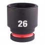 Nasadka udarowa HEX 1/2" krótka 26 mm