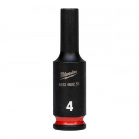 Nasadka udarowa długa SHW 1/4" 4mm, Hex