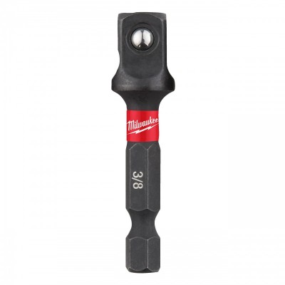 Adapter nasadek udarowych 1 4&quot, HEX - 3 8&quot, kwadrat