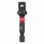 Adapter nasadek udarowych 1 4&quot, HEX - 3 8&quot, kwadrat
