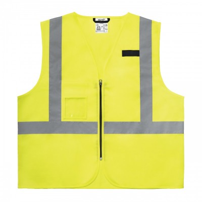 Kamizelka o intensywnej widzialności BASIC żółta - 4XL 5XL