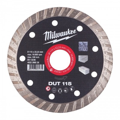 Tarcza diamentowa DUT 115  * 22,2 mm