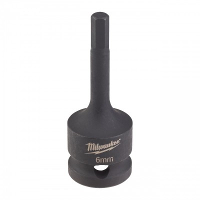 Nasadka udarowa HEX 1/2", z końcówką bita HEX6