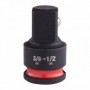 Adapter nasadek udarowych 3/8 - 1/2, Hex