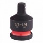 Adapter nasadek udarowych 3/8", - 1/4", Hex