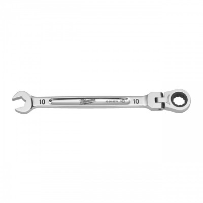 Klucz płasko-oczkowy MAXBITE™ z ruchomą główką grzechotki 10 mm - 1 szt.