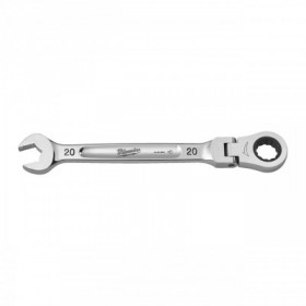 Klucz płasko-oczkowy MAXBITE™ z ruchomą główką grzechotki 20 mm - 1 szt.