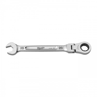 Klucz płasko-oczkowy MAXBITE™ z ruchomą główką grzechotki 20 mm - 1 szt.