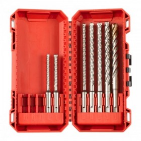 Zestaw wierteł SDS Plus MX4 - 7szt