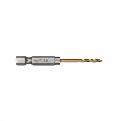 Wiertło udarowe do metalu SWave HSS-G Tin 2.5mm -1szt.