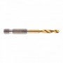 Wiertło udarowe do metalu SWave HSS-G Tin 4.5mm