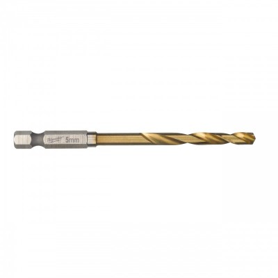 Wiertło udarowe do metalu SWave HSS-G Tin 5.0mm -10szt.