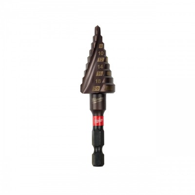 Wiertło stopniowe udarowe Shockwave 4-20mm