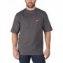 WTSSG-L T-shirt z kieszonką z krótkim rękawem - szary