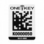 Etykieta z kodem QR do powierzchni plastikowych AIDTLP, duża (100 szt.)