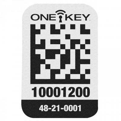 Etykieta z kodem QR do powie. plasT. AIDTSP, mała (200 szt.)