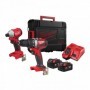 M18 2-PC ZESTAW (M18 BLIDR, M18 BLDD2), w/2xM18B5, M12-18FC