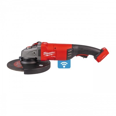M18ONEFLAG230XPDB-0C M18 FUEL™ ONE-KEY™ SZLIFIERKA KĄTOWA 230 MM Z HAMULCEM I PRZEŁĄCZNIKIEM ŁOPATKOWYM