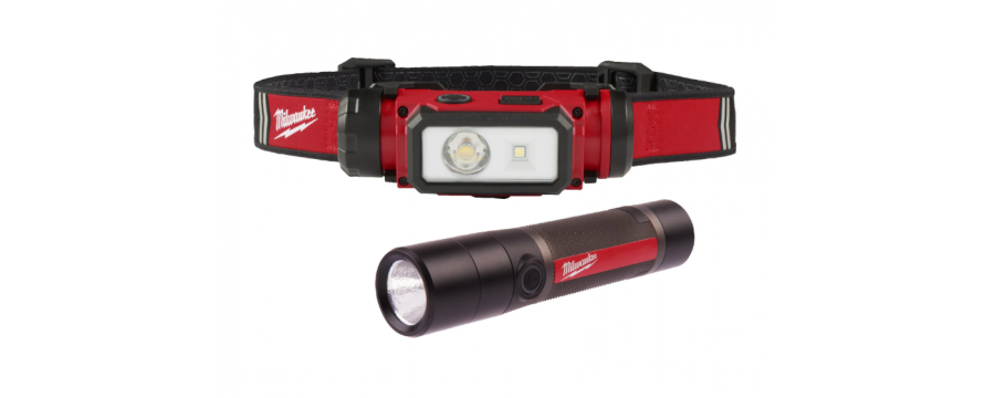 Powerpacki oświetleniowe Milwaukee – Zestawy lamp LED M12 i M18